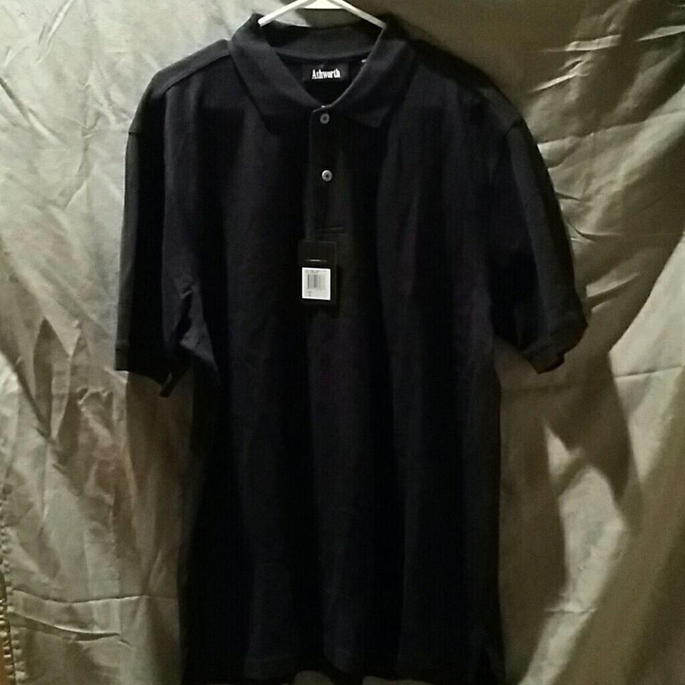 Nwt Men's Ashworth Polo shirt